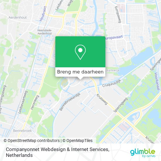 Companyonnet Webdesign & Internet Services kaart