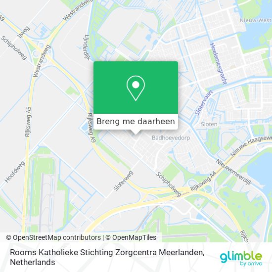 Rooms Katholieke Stichting Zorgcentra Meerlanden kaart
