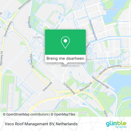 Veco Roof Management BV kaart