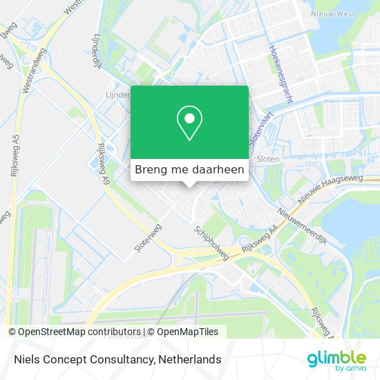 Niels Concept Consultancy kaart