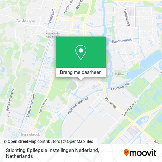 Stichting Epilepsie Instellingen Nederland kaart