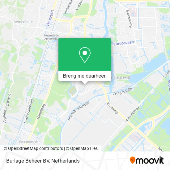 Burlage Beheer BV kaart