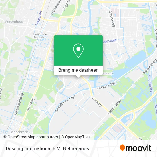 Dessing International B.V. kaart