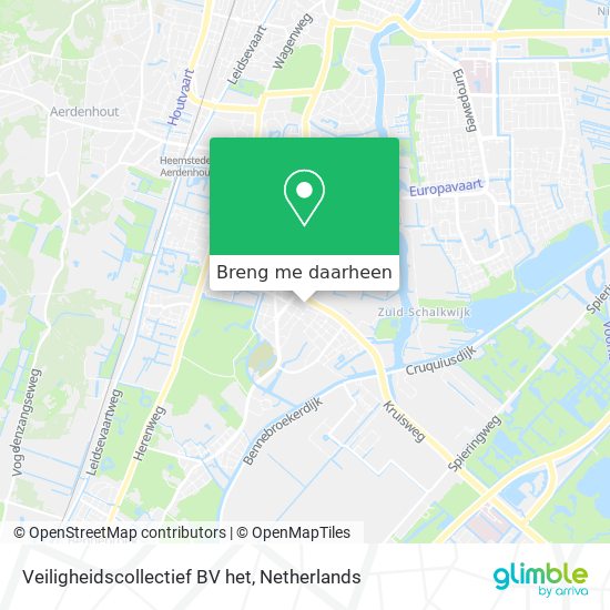 Veiligheidscollectief BV het kaart