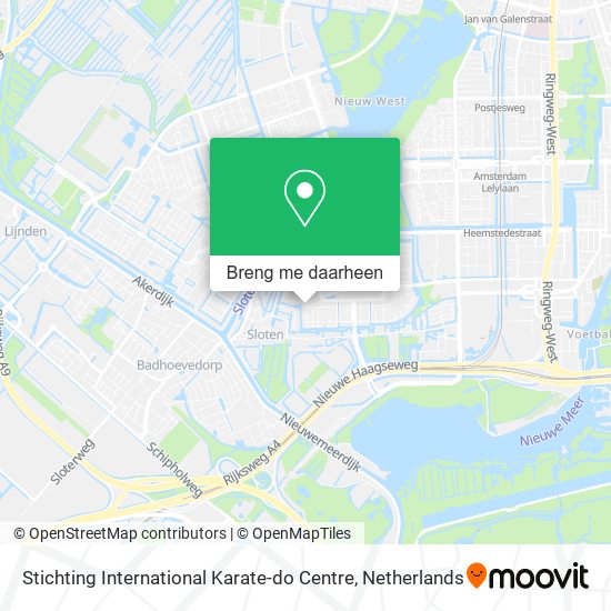 Stichting International Karate-do Centre kaart