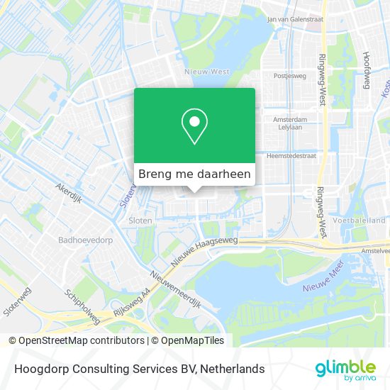 Hoogdorp Consulting Services BV kaart