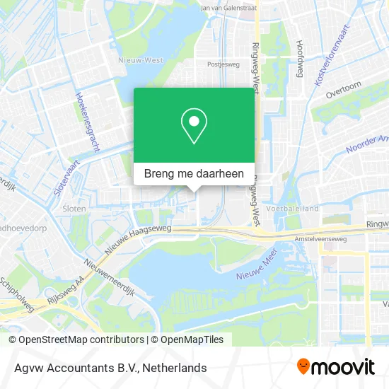 Agvw Accountants B.V. kaart