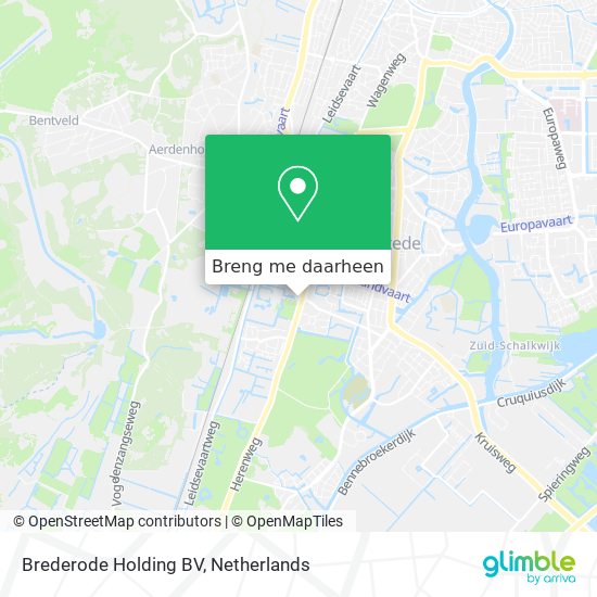 Brederode Holding BV kaart