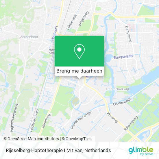 Rijsselberg Haptotherapie I M t van kaart