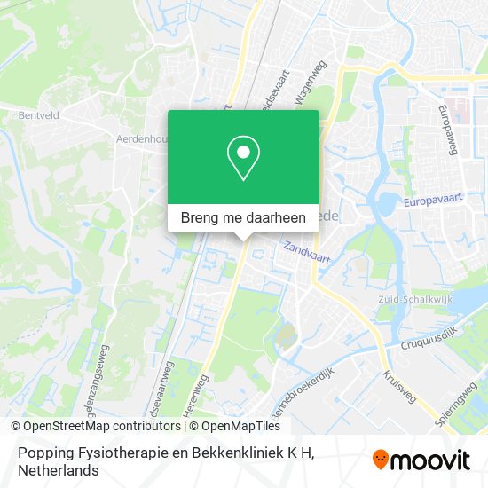 Popping Fysiotherapie en Bekkenkliniek K H kaart