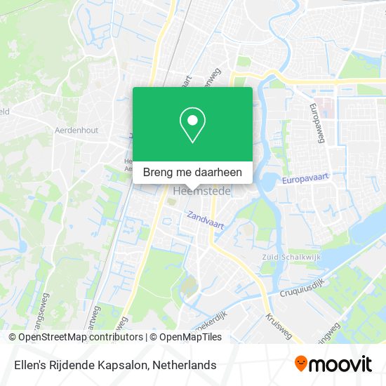 Ellen's Rijdende Kapsalon kaart