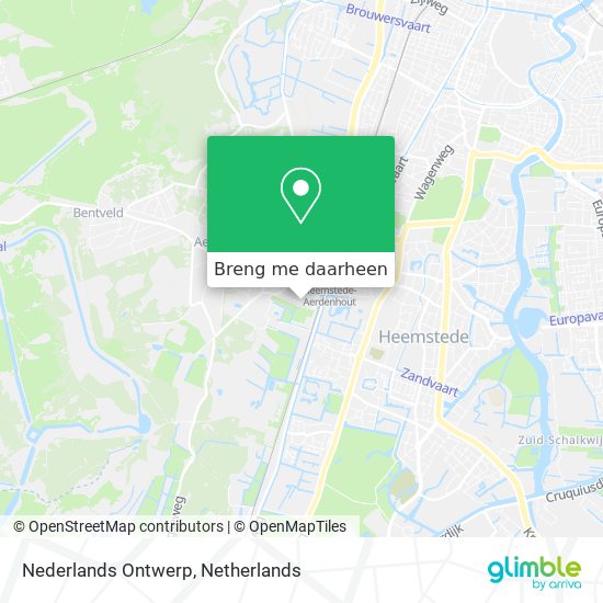 Nederlands Ontwerp kaart