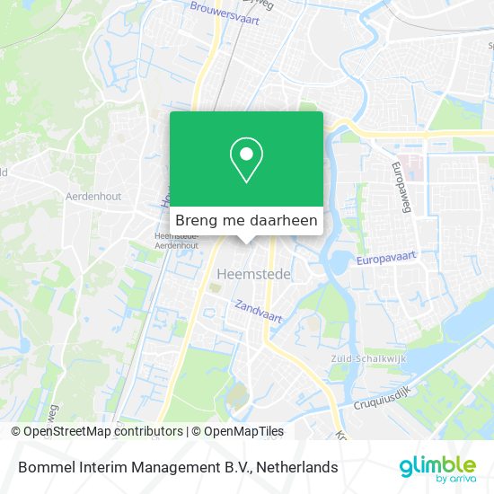 Bommel Interim Management B.V. kaart