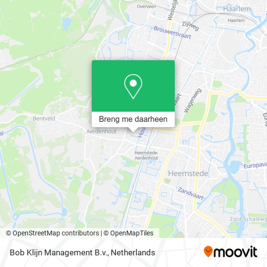 Bob Klijn Management B.v. kaart