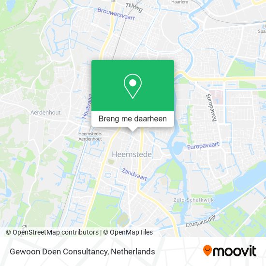Gewoon Doen Consultancy kaart