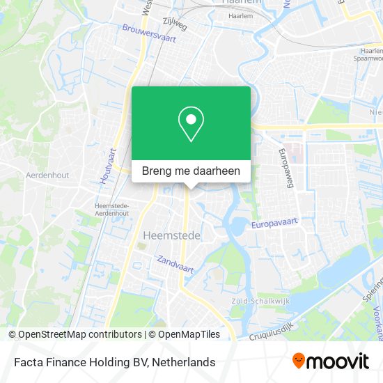 Facta Finance Holding BV kaart