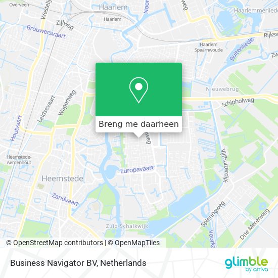 Business Navigator BV kaart