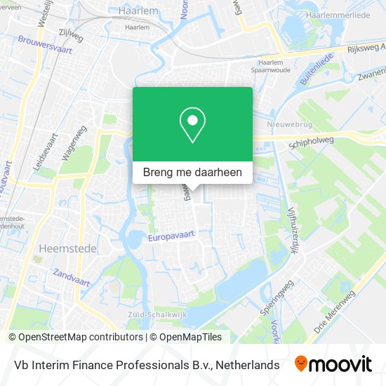 Vb Interim Finance Professionals B.v. kaart