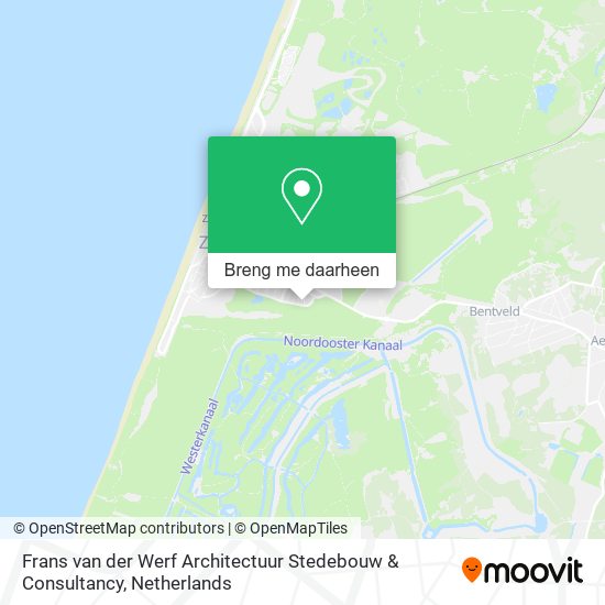 Frans van der Werf Architectuur Stedebouw & Consultancy kaart