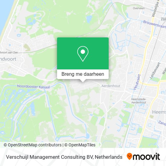 Verschuijl Management Consulting BV kaart