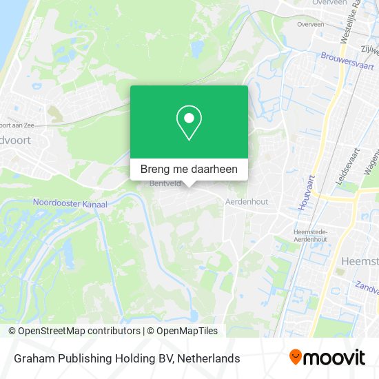 Graham Publishing Holding BV kaart