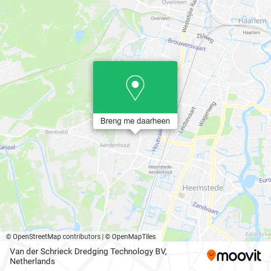 Van der Schrieck Dredging Technology BV kaart