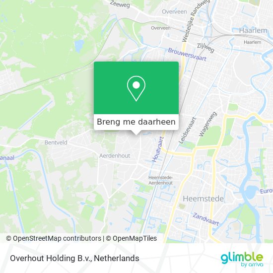 Overhout Holding B.v. kaart