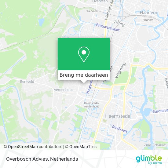 Overbosch Advies kaart