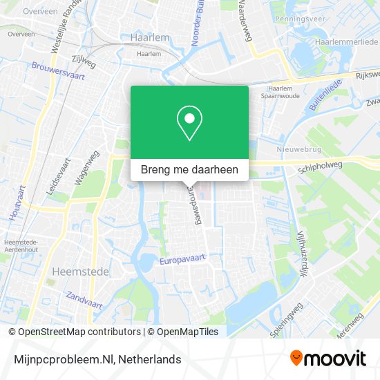 Mijnpcprobleem.Nl kaart