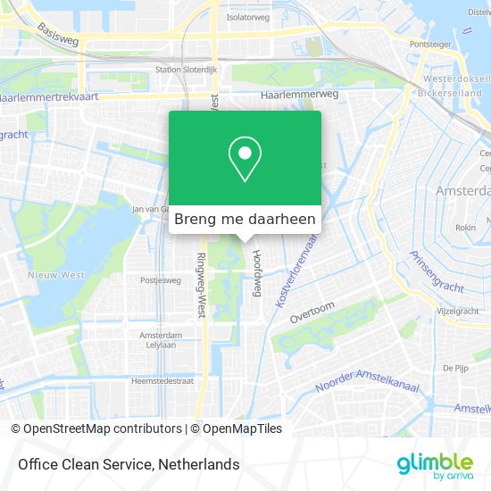 Office Clean Service kaart