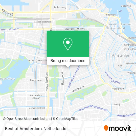 Best of Amsterdam kaart