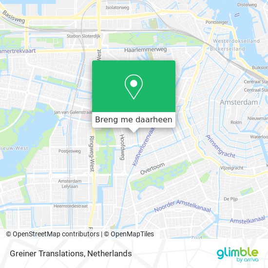 Greiner Translations kaart