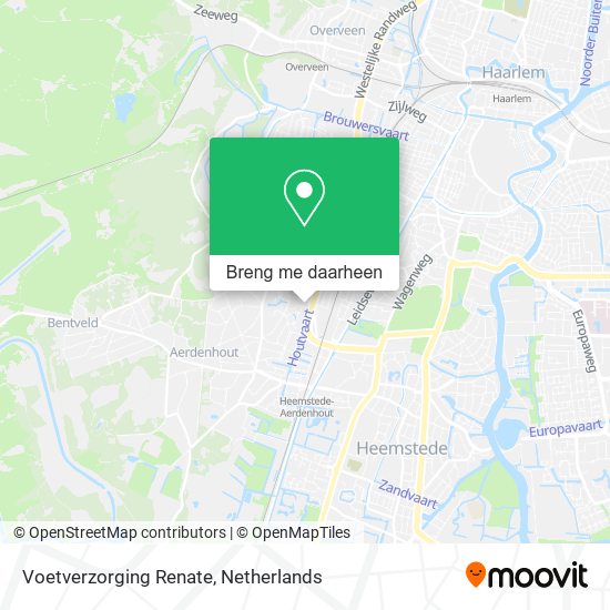 Voetverzorging Renate kaart