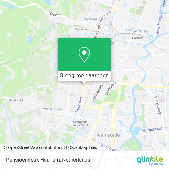 Pensioendesk Haarlem kaart