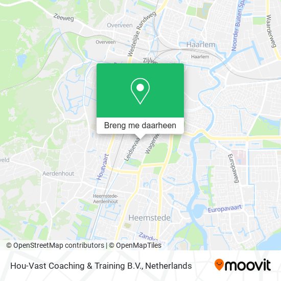 Hou-Vast Coaching & Training B.V. kaart