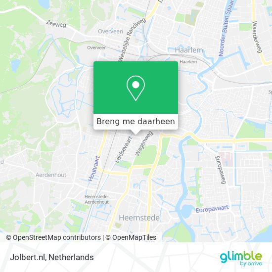 Jolbert.nl kaart