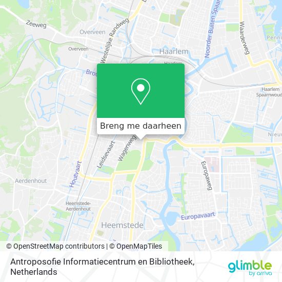 Antroposofie Informatiecentrum en Bibliotheek kaart