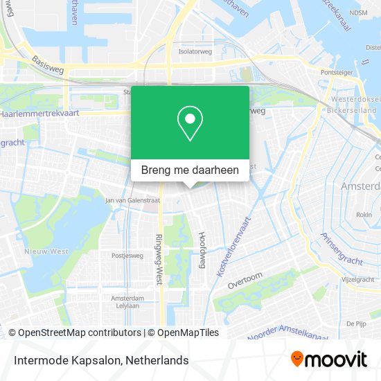 Intermode Kapsalon kaart