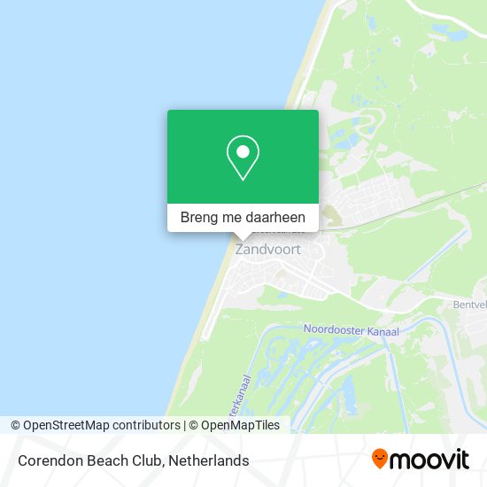 Corendon Beach Club kaart