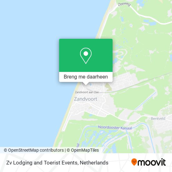 Zv Lodging and Toerist Events kaart
