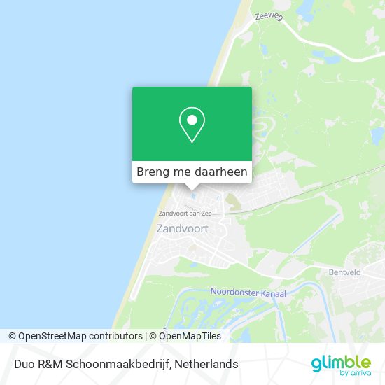 Duo R&M Schoonmaakbedrijf kaart