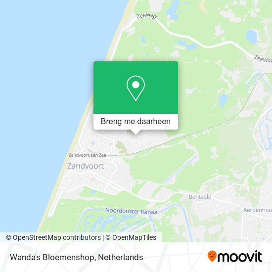 Wanda's Bloemenshop kaart