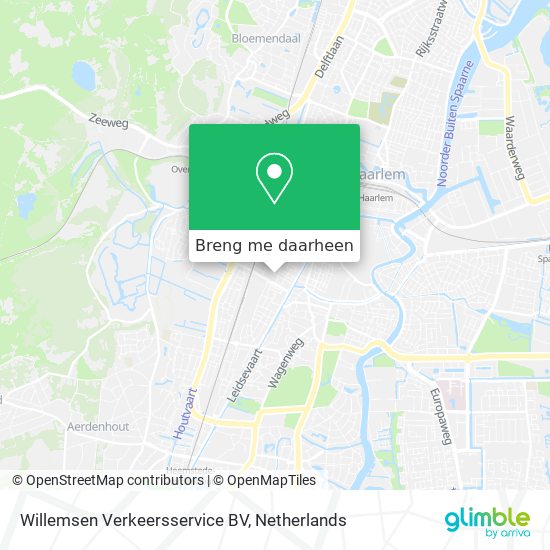 Willemsen Verkeersservice BV kaart