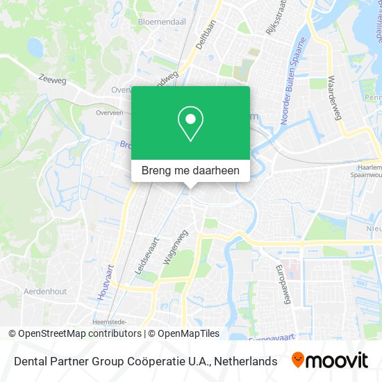 Dental Partner Group Coöperatie U.A. kaart