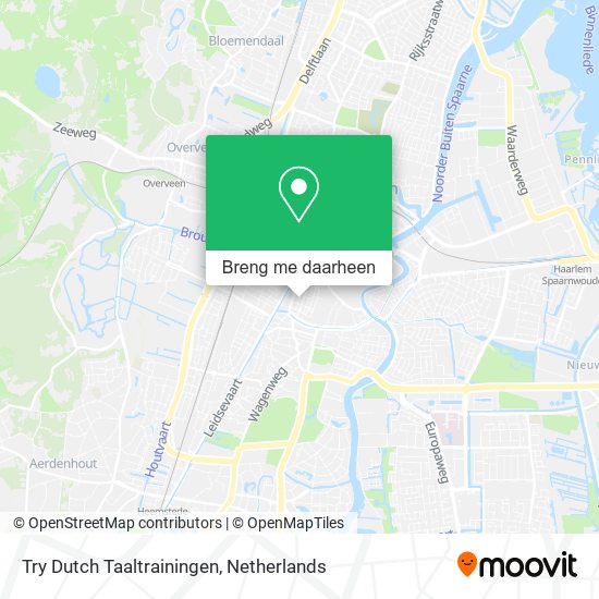 Try Dutch Taaltrainingen kaart