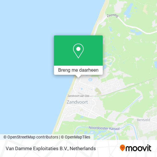 Van Damme Exploitaties B.V. kaart