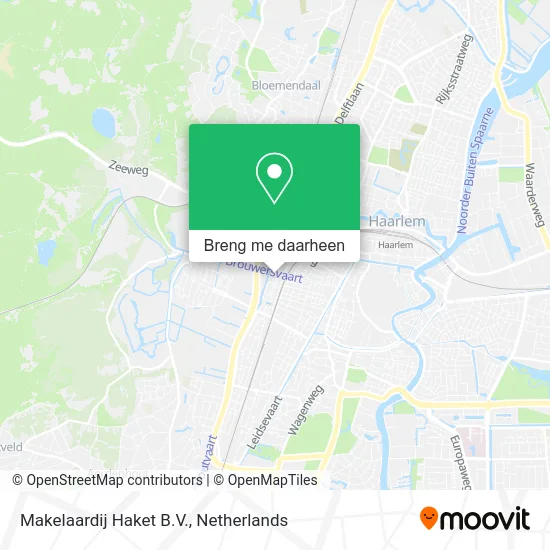 Makelaardij Haket B.V. kaart