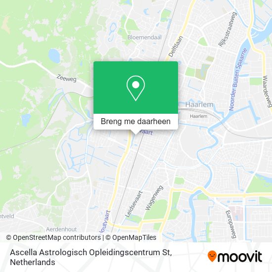 Ascella Astrologisch Opleidingscentrum St kaart