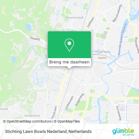 Stichting Lawn Bowls Nederland kaart