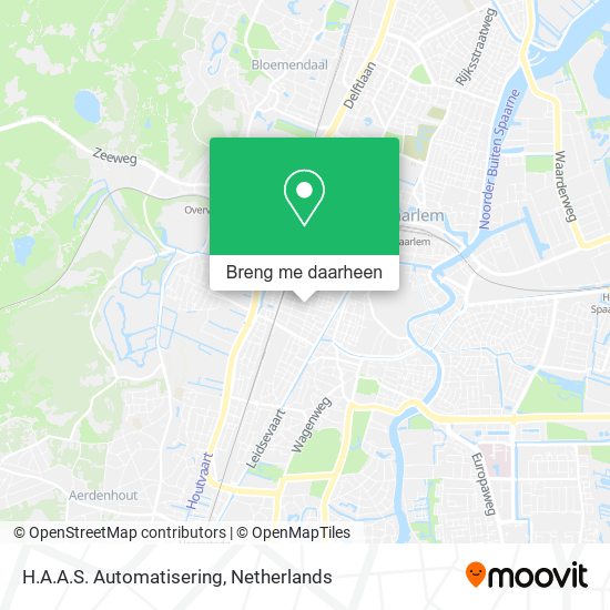 H.A.A.S. Automatisering kaart